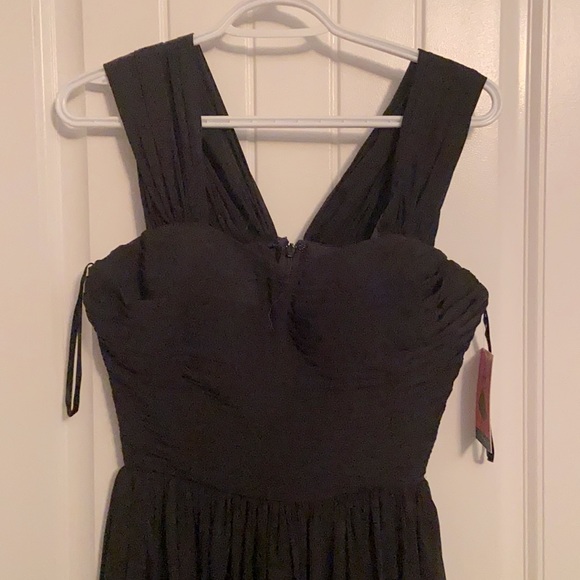 Super cute black unique vintage dress - Picture 2 of 5